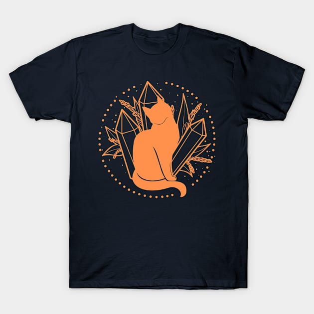 i have a crystal cat T-Shirt T-Shirt by SHOP-PEOPLE